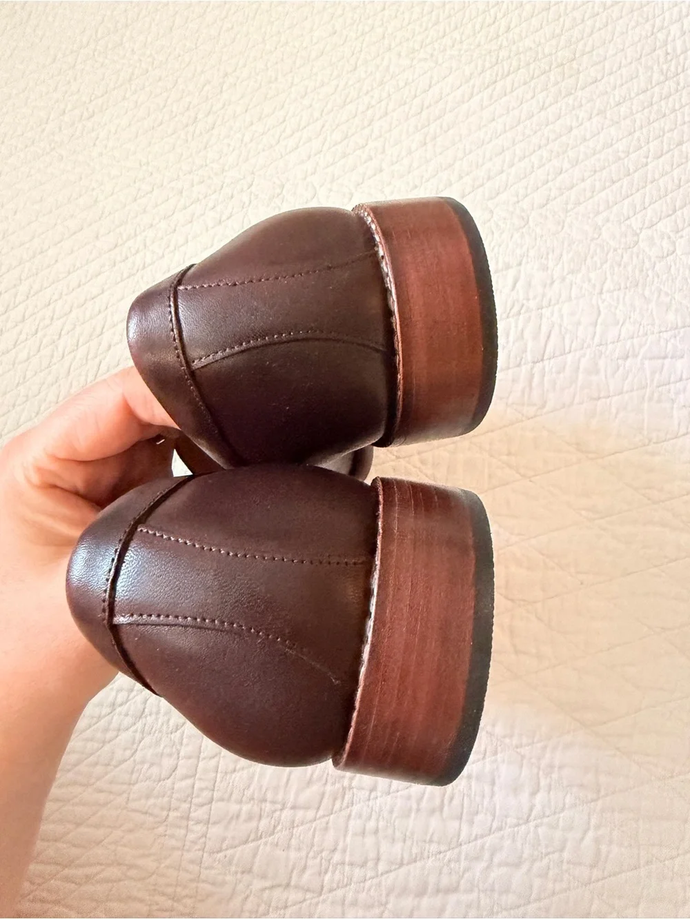 Quince New Men Calfskin Leather Penny Loafer Brandy 11.5